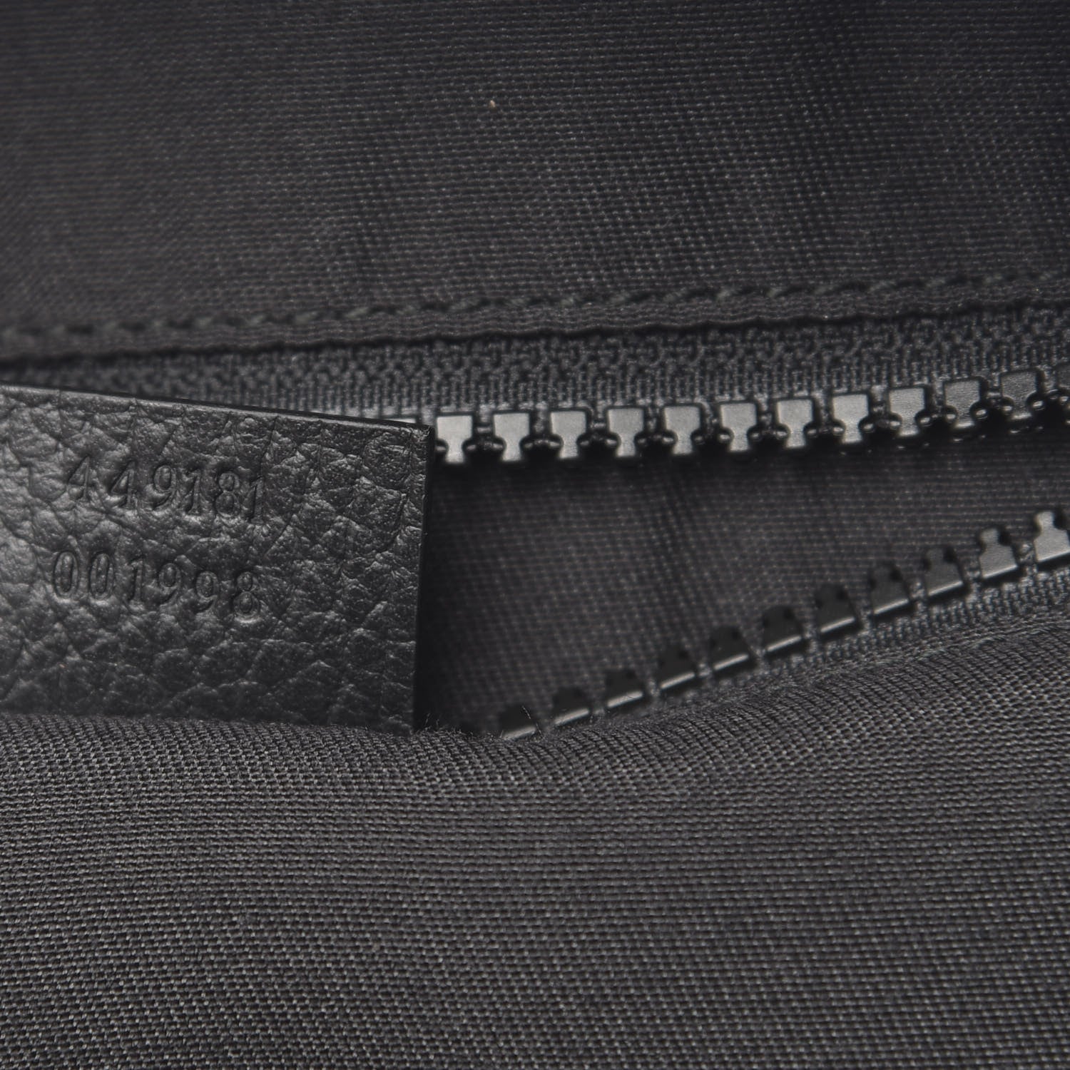 Gucci Nylon Monogram Slim Backpack Black 6 of 9