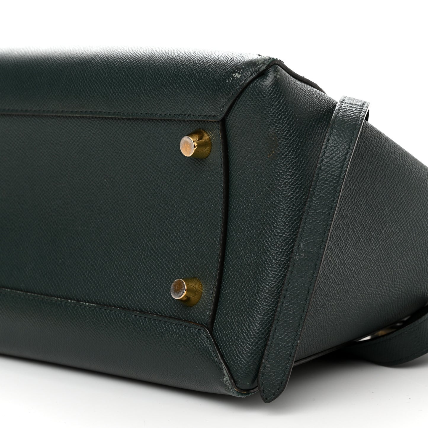 Grained Calfskin Mini Belt Bag Amazone