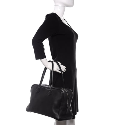Hermes Taurillon Clemence Victoria II 35 Black 2 of 9
