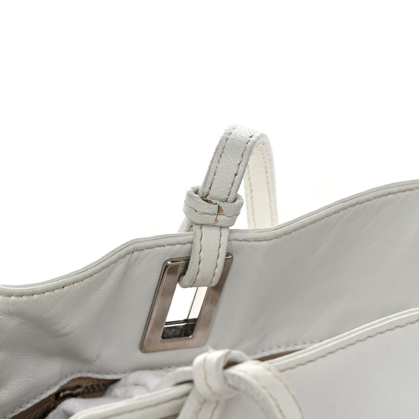 Soft Calfskin Tote White