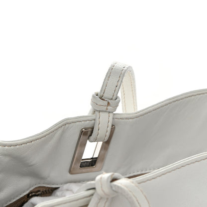 Prada Soft Calfskin Tote White 19 of 21
