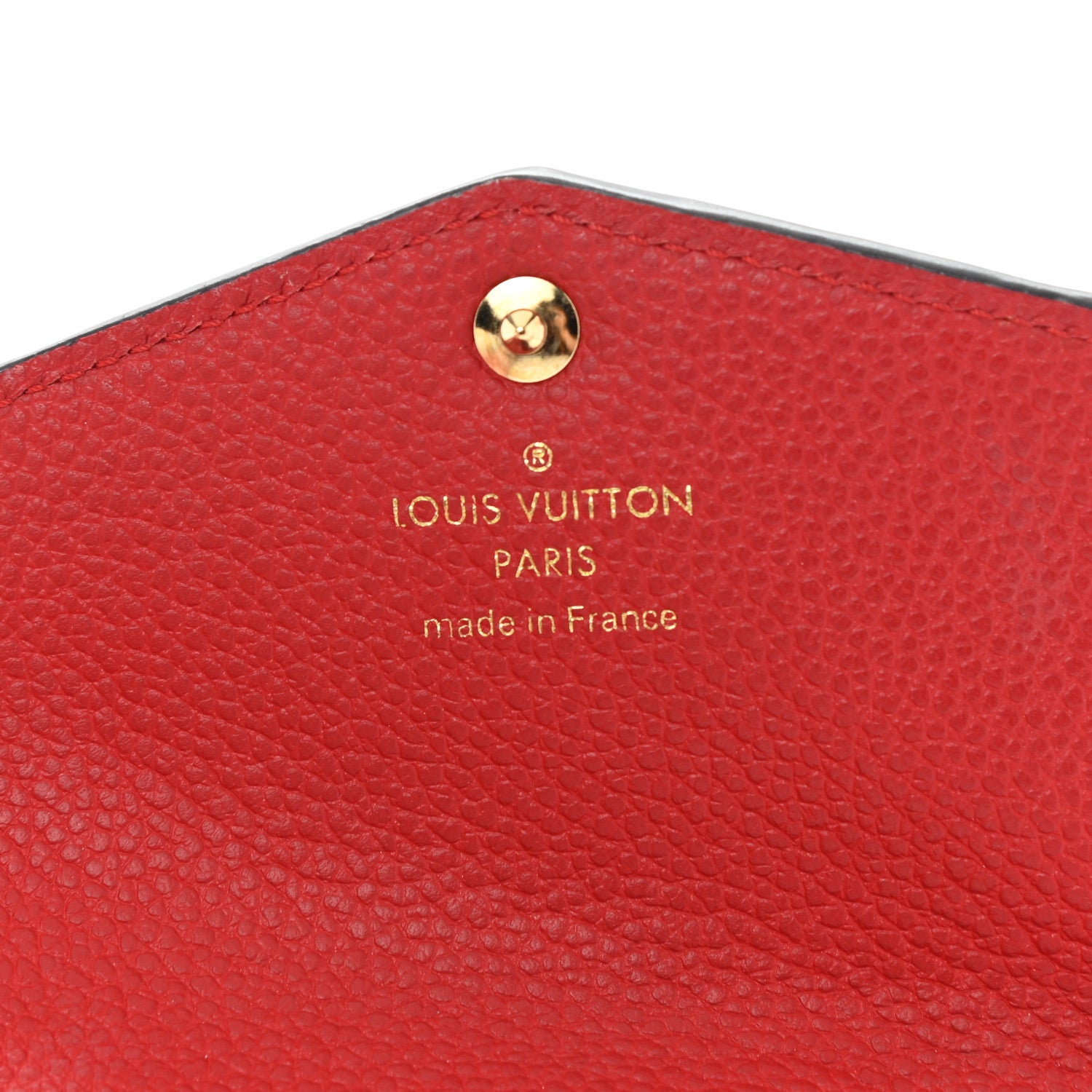 Louis Vuitton Empreinte Key Pouch Cherry 6 of 9