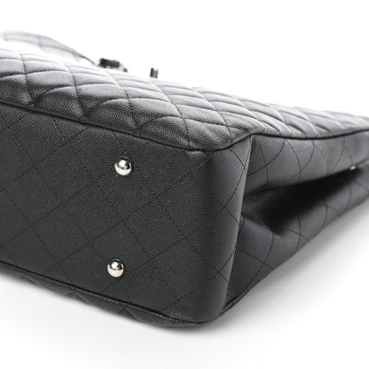 Chanel Caviar Quilted Large Classic Shopping Tote Black 10 of 10