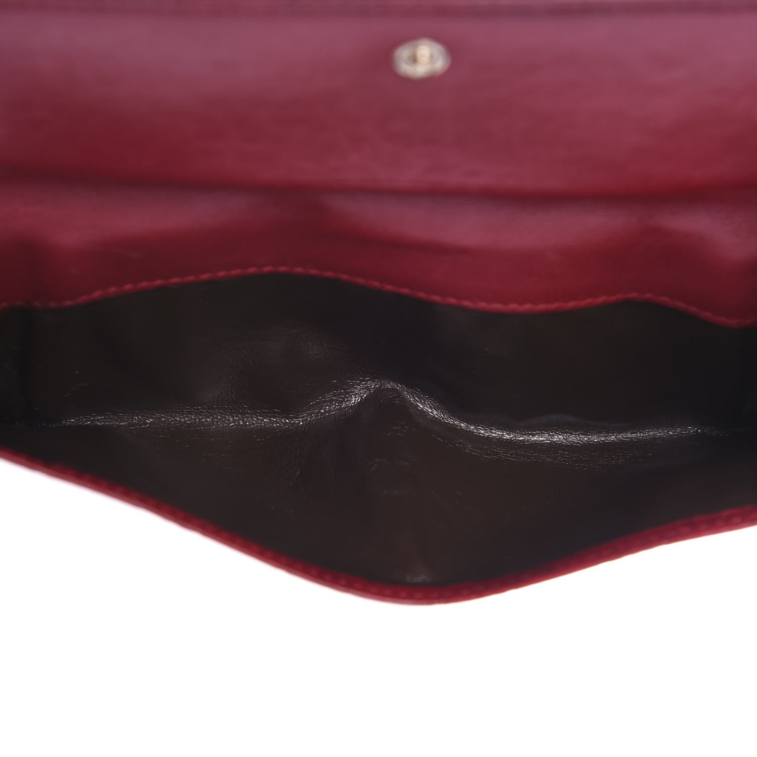 Gucci Guccissima Continental Heart Wallet Red 5 of 8