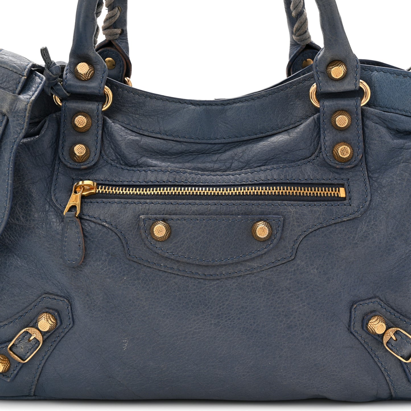 Agneau Giant 12 Gold Hardware Town Bleu Persan
