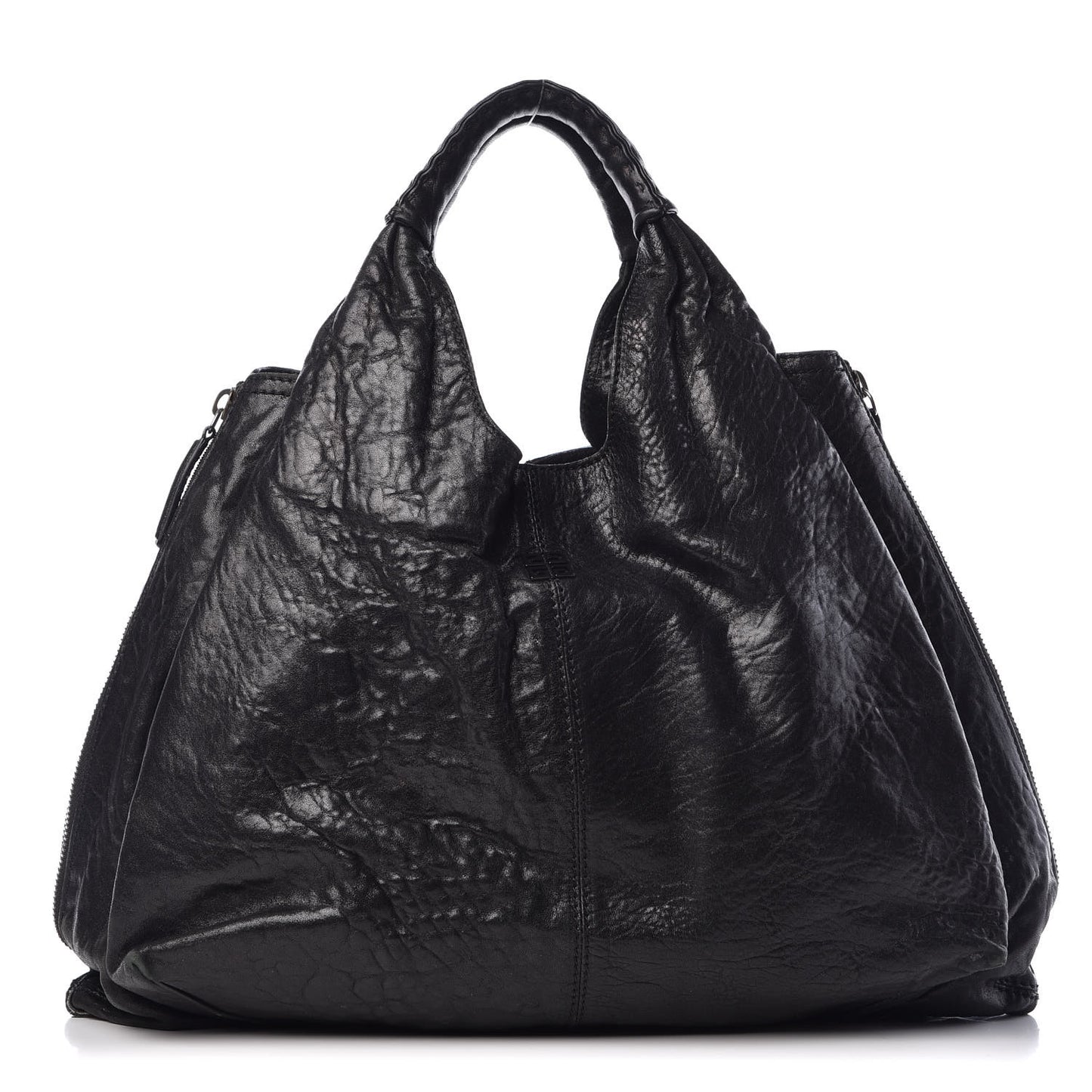 Leather Large Elschia Hobo Black