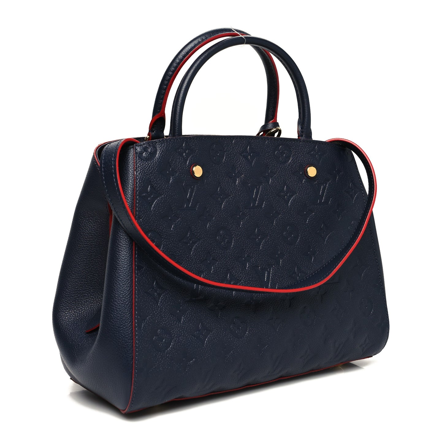 Empreinte Montaigne MM Marine Rouge