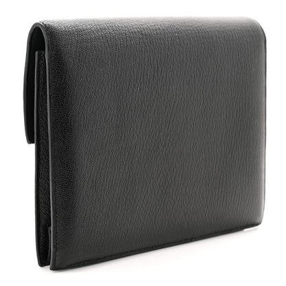 Hermes Chevre Mysore Verrou Clutch Black 3 of 11