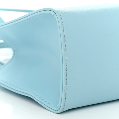 Telfar Vegan Leather Small Shopping Bag Pool Blue 8 of 14