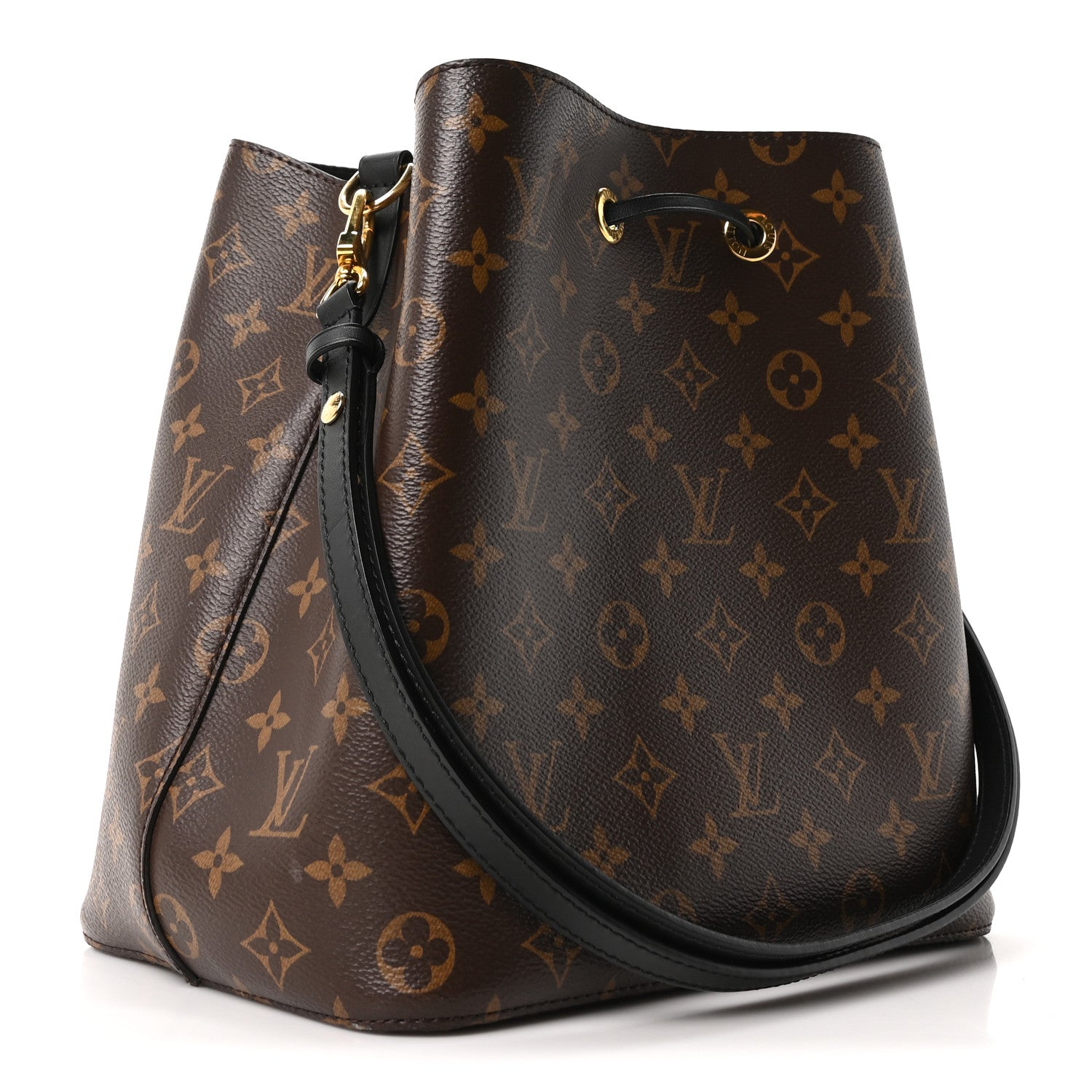 Louis Vuitton Monogram Neonoe MM Black 3 of 10