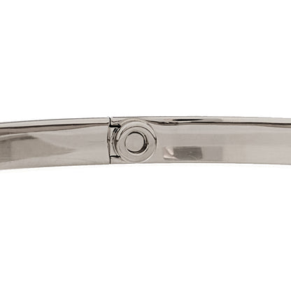 Cartier 18K White Gold Small LOVE Bracelet 17 7 of 9