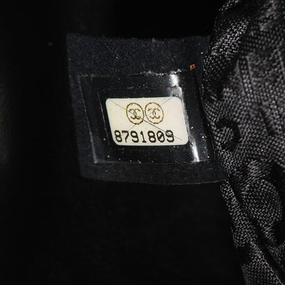 Chanel Patent Camellia Embossed Mini Rectangular Flap Black 7 of 7