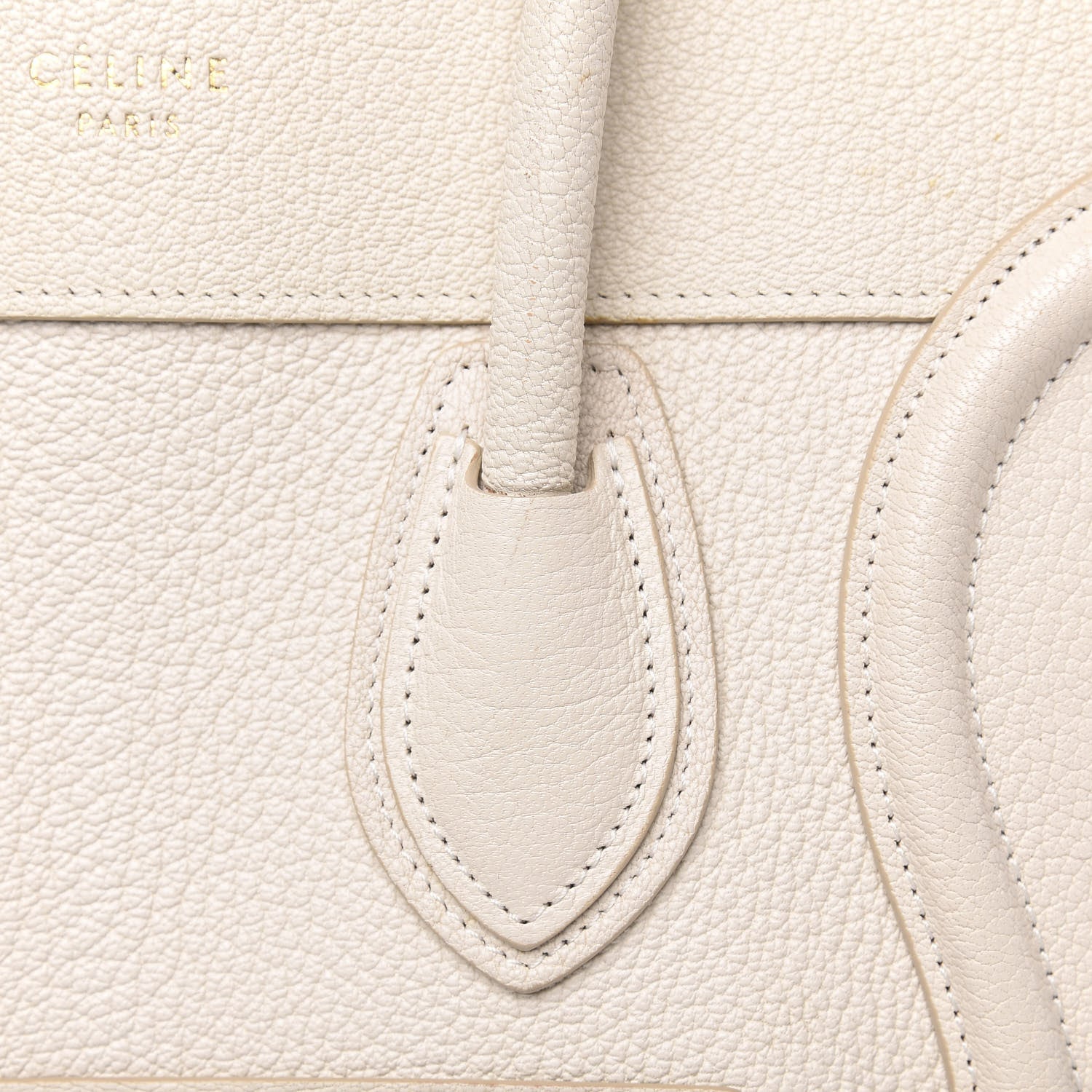 Celine Goatskin Micro Luggage White 14 of 14