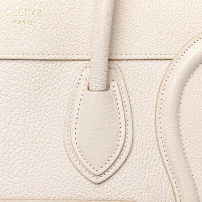 Celine Goatskin Micro Luggage White 14 of 14
