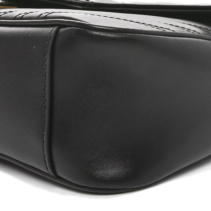 Gucci Calfskin Matelasse Small GG Marmont Shoulder Bag Black 11 of 11