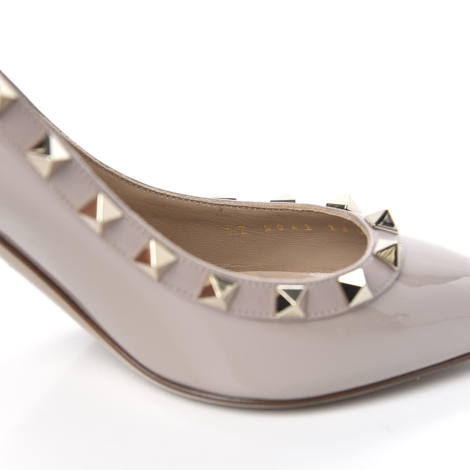 Valentino Garavani Patent Rockstud 85mm Pumps 36.5 Poudre 7 of 9