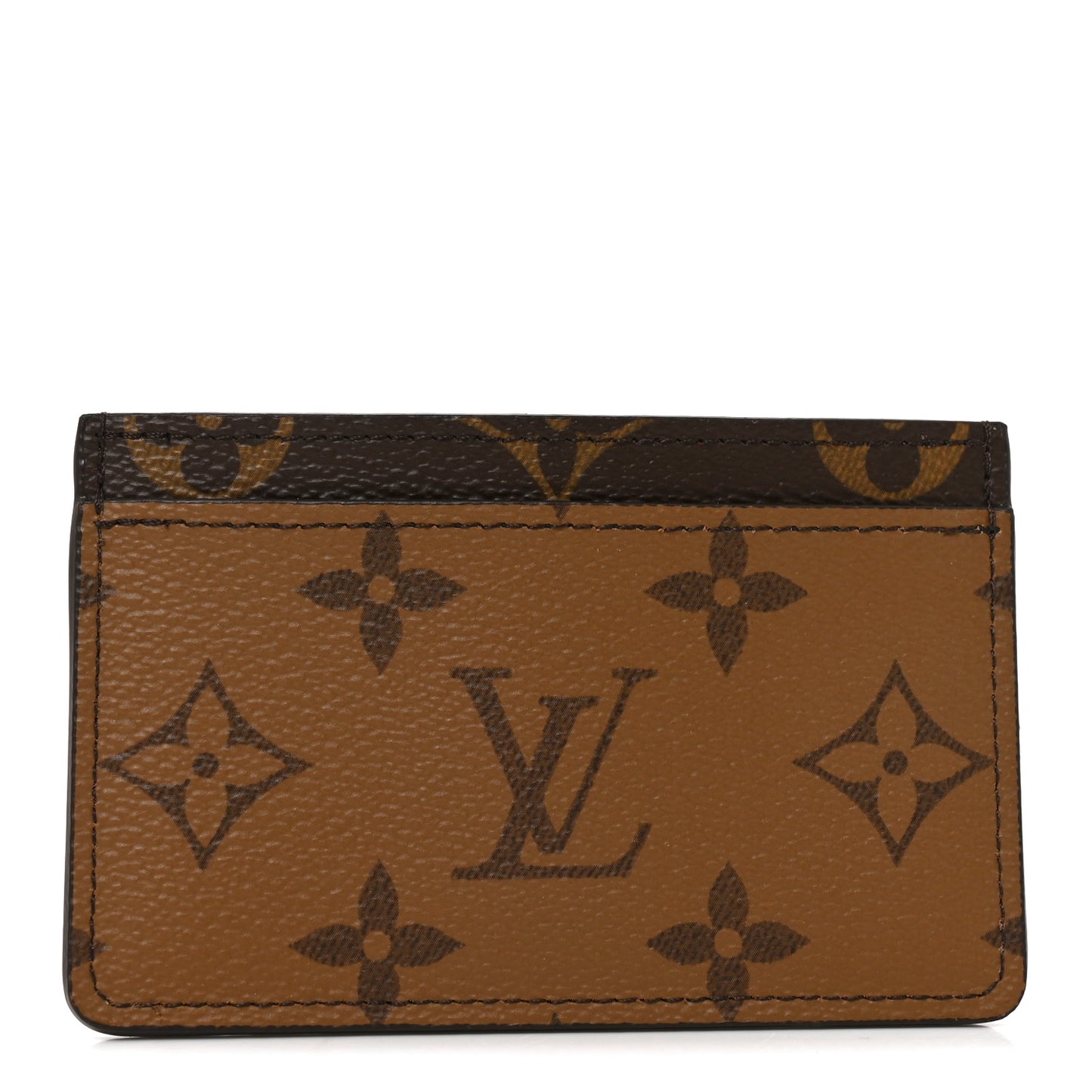 Reverse Monogram Card Holder