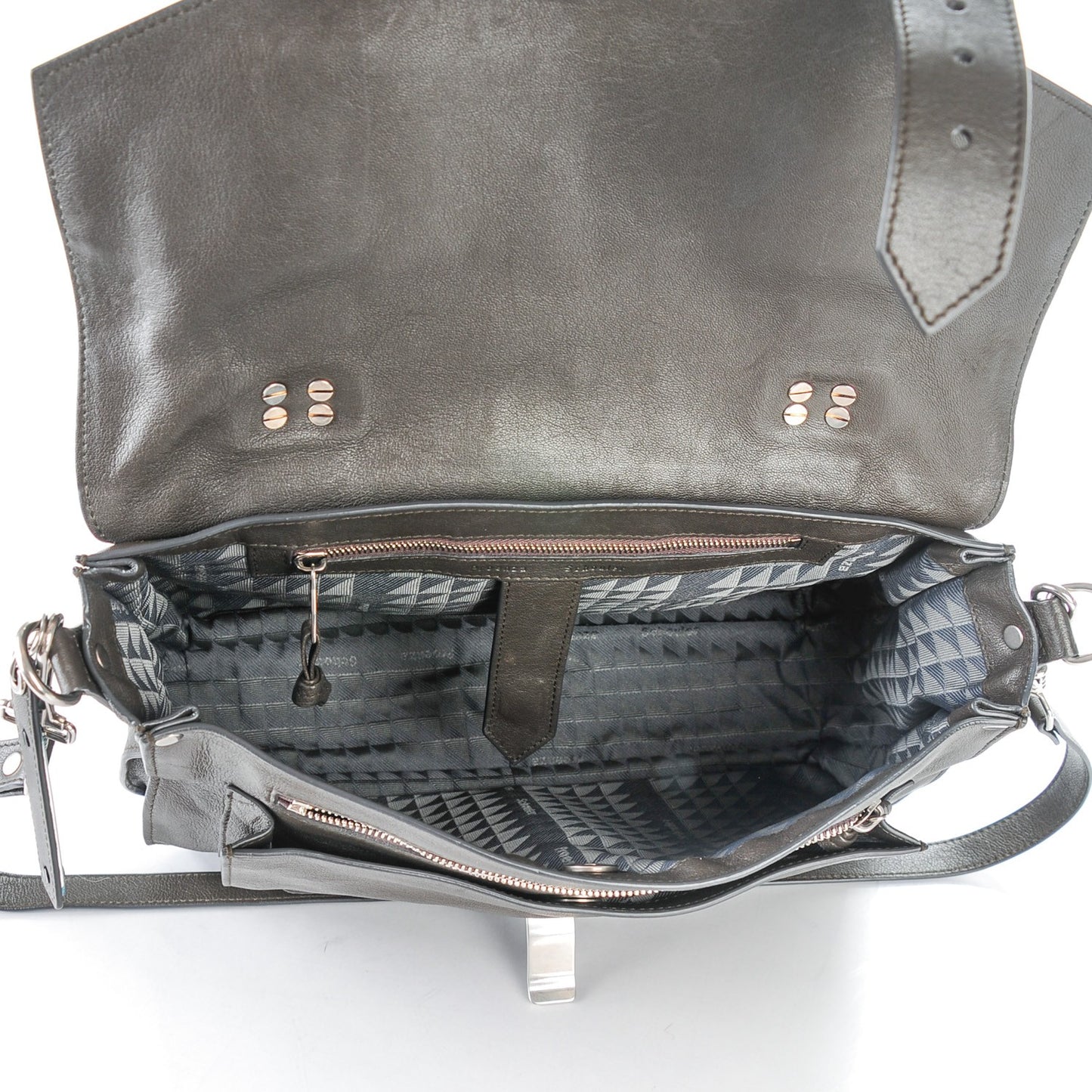 Lambskin Medium PS1 Satchel Pepe