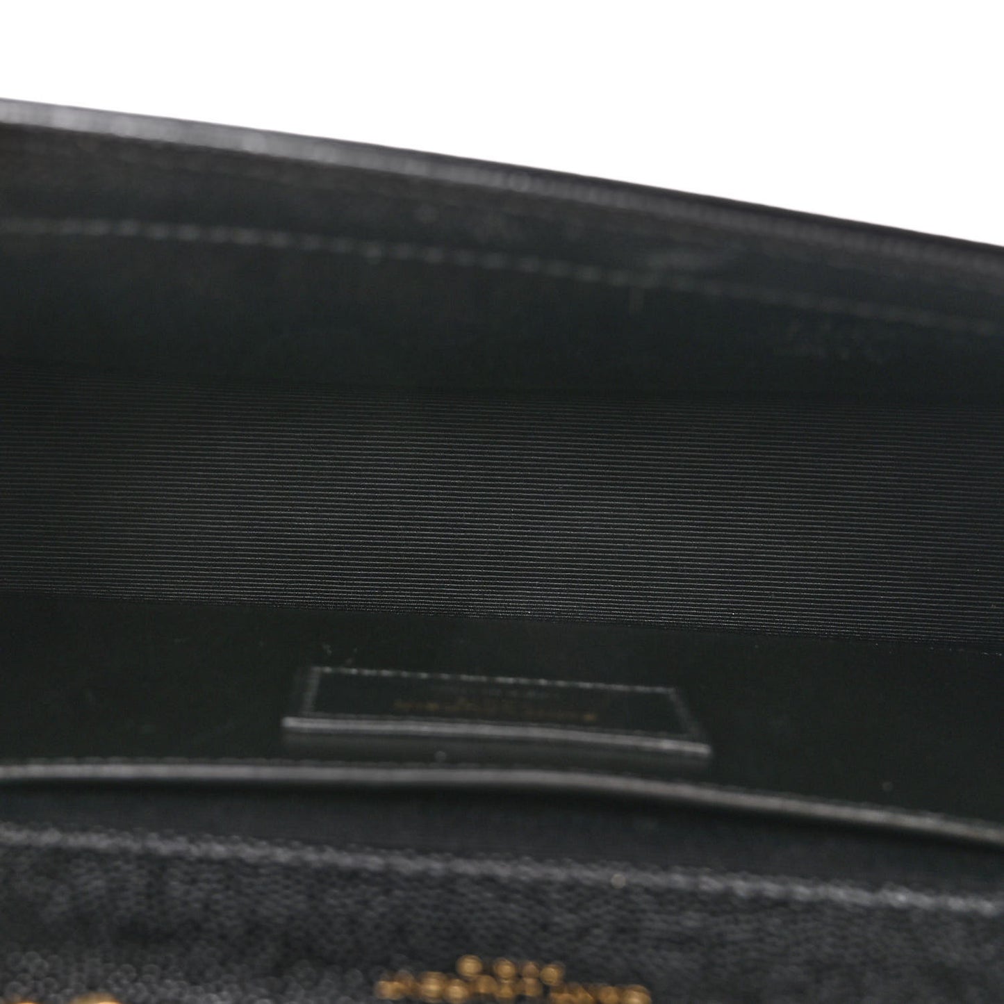Grain De Poudre Small Classic Monogram Kate Satchel Black