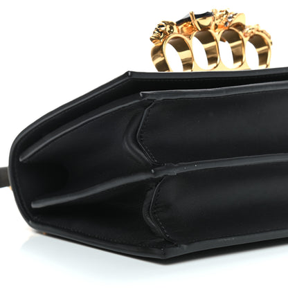 Alexander McQueen Calfskin Knuckle Crossbody Black 5 of 8