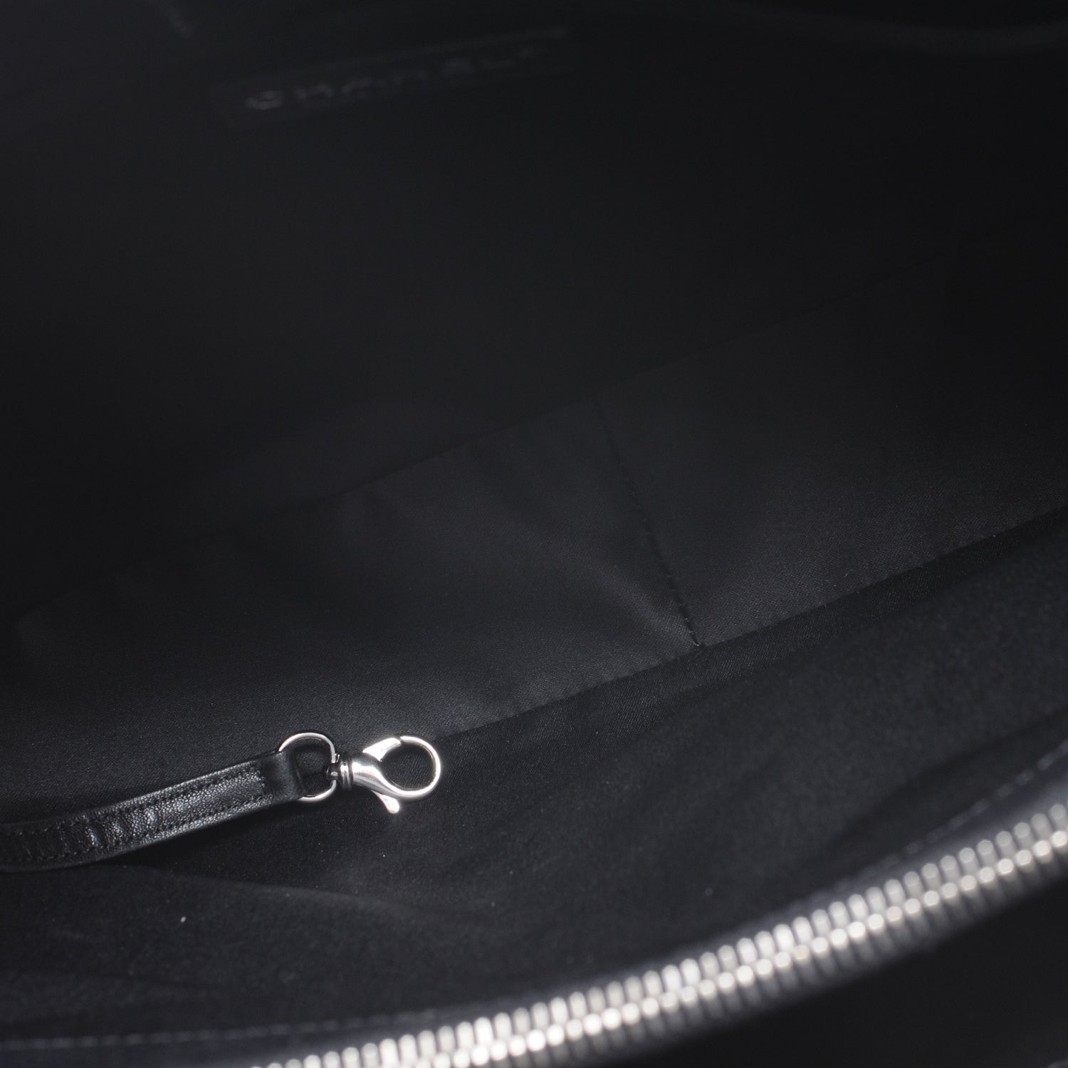 Chanel Caviar Quilted Grand Shopping Tote GST Black 6 of 7