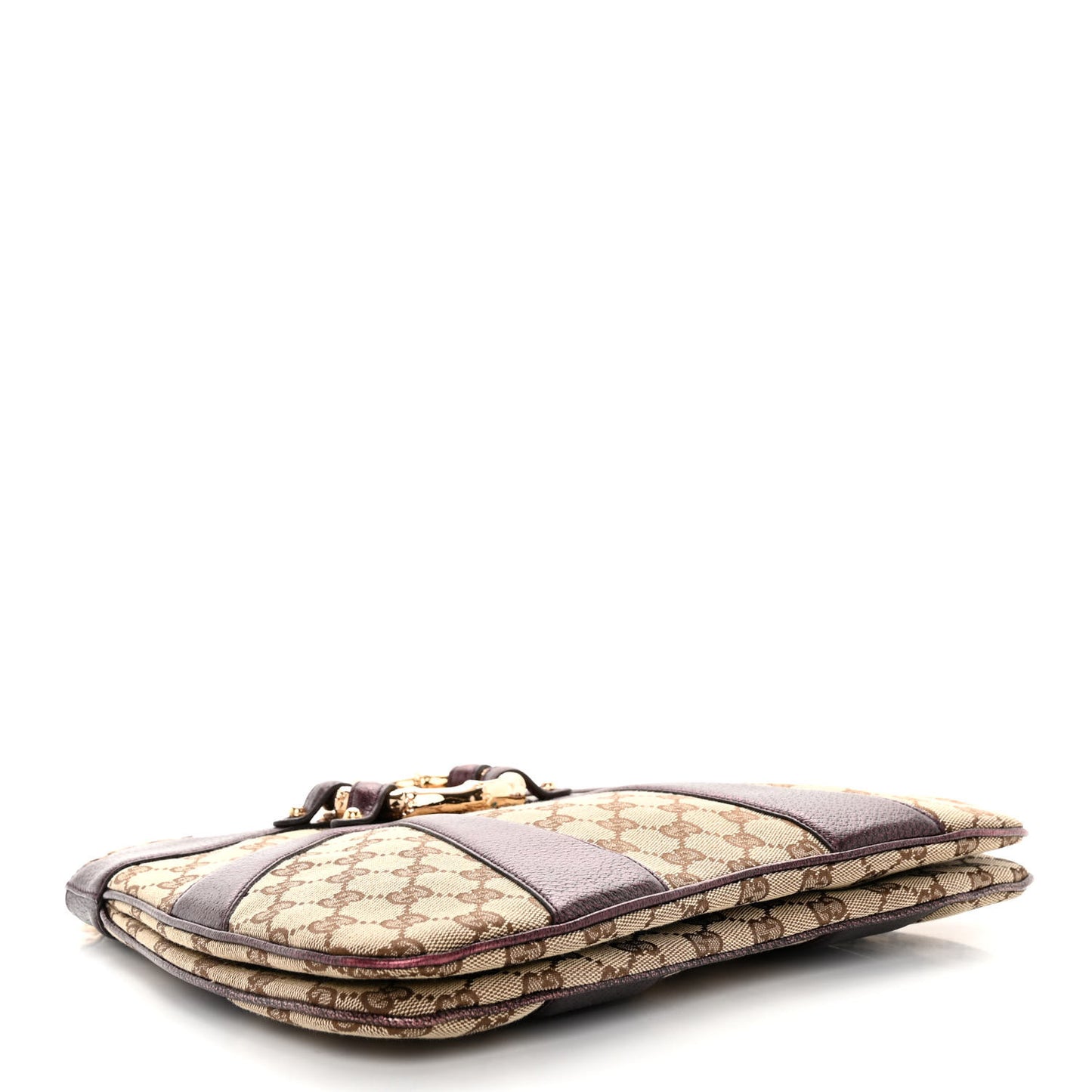 Monogram Bamboo Chain Tom Ford Shoulder Bag Metallic Purple
