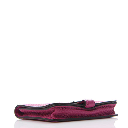 Hermes Togo Dogon Card Case Rose Pourpre 3 of 9