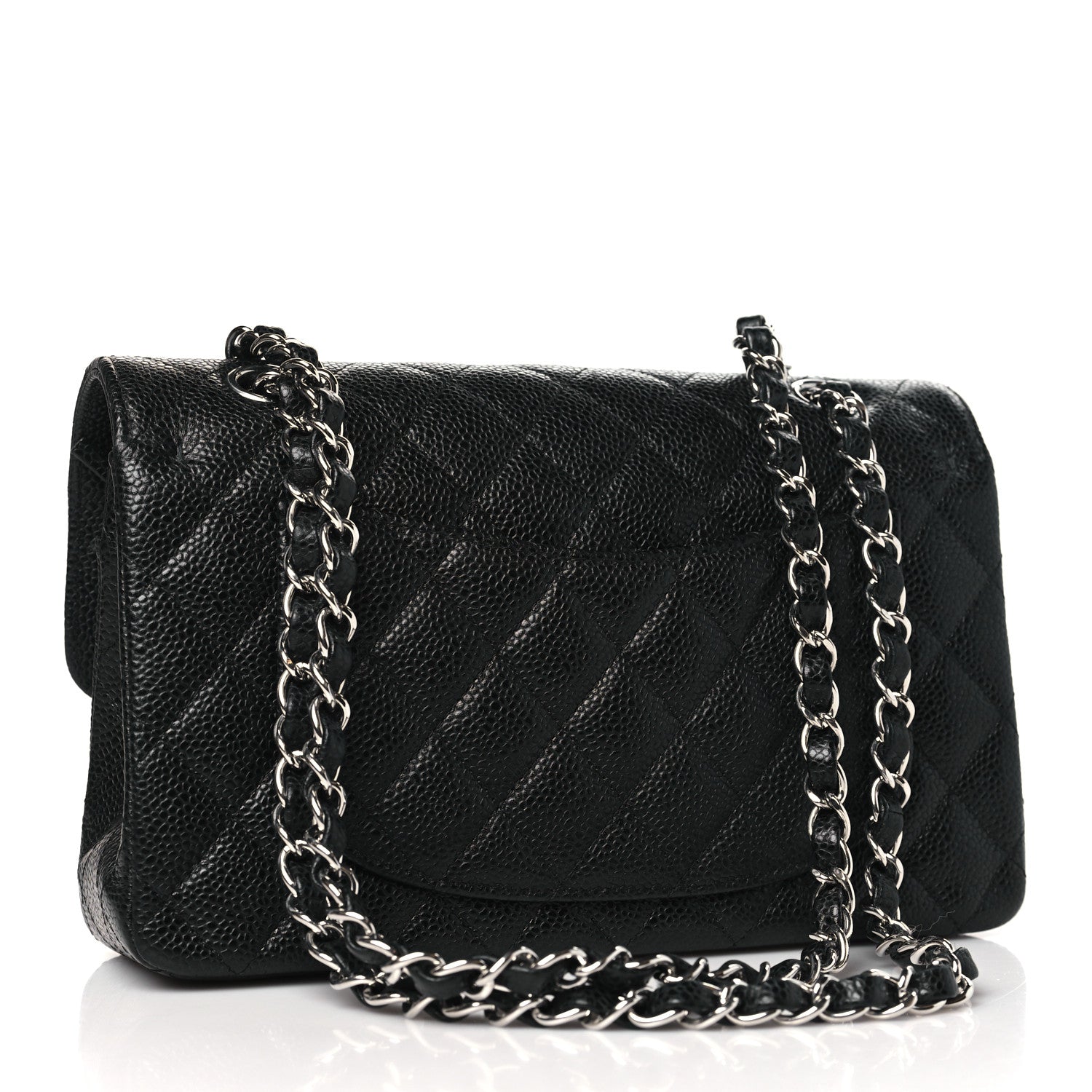 Chanel Caviar Quilted Small Double Flap Black 3 of 10