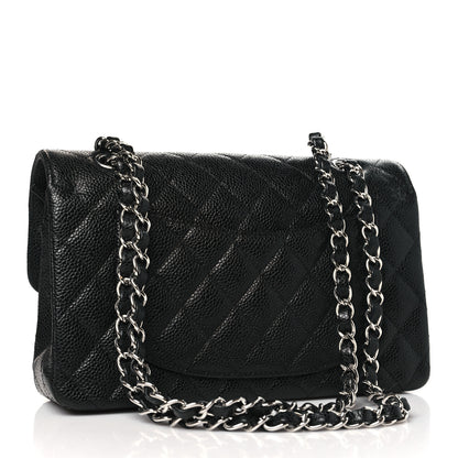 Chanel Caviar Quilted Small Double Flap Black 3 of 10