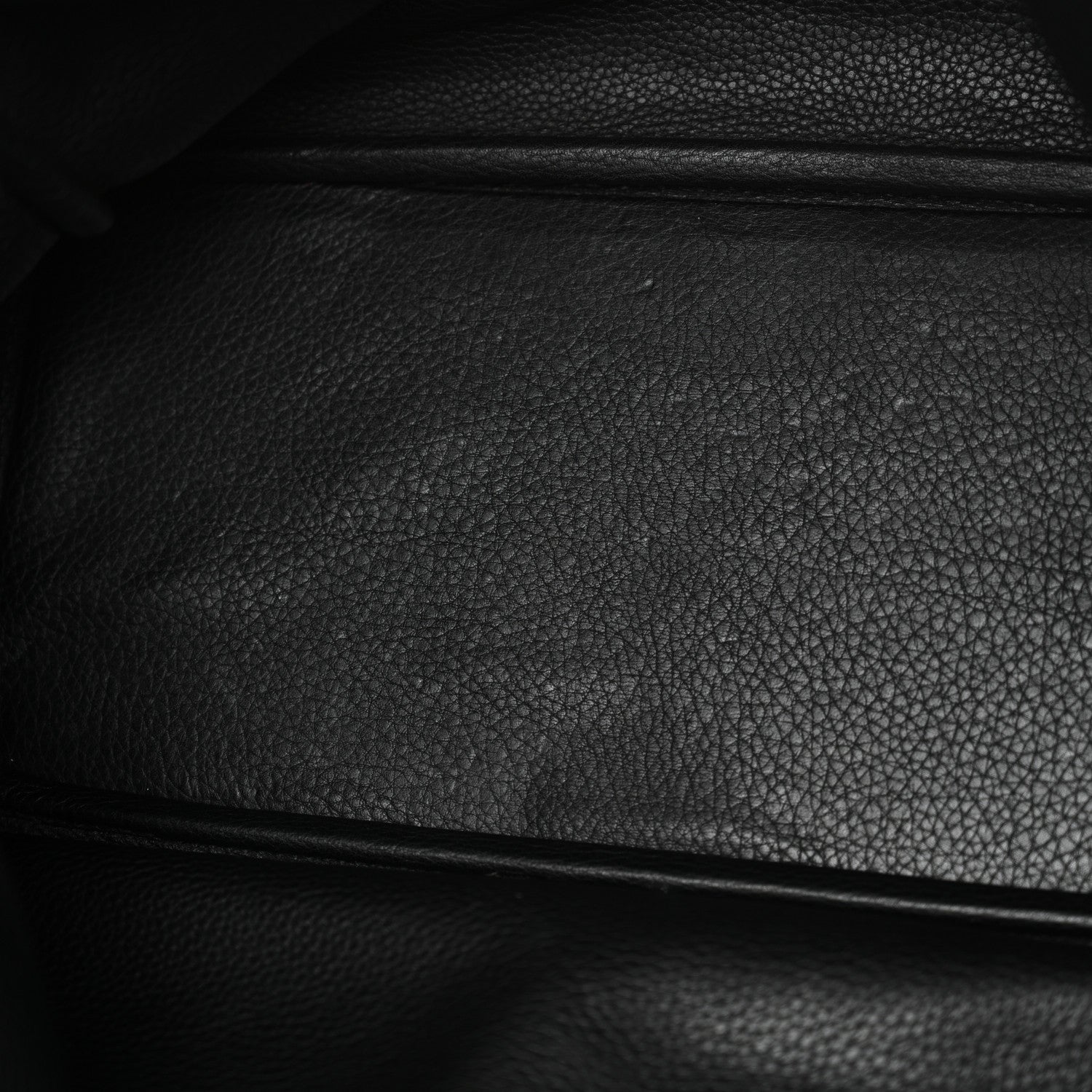 Hermes Taurillon Clemence Victoria II Cabas 35 Black 13 of 15
