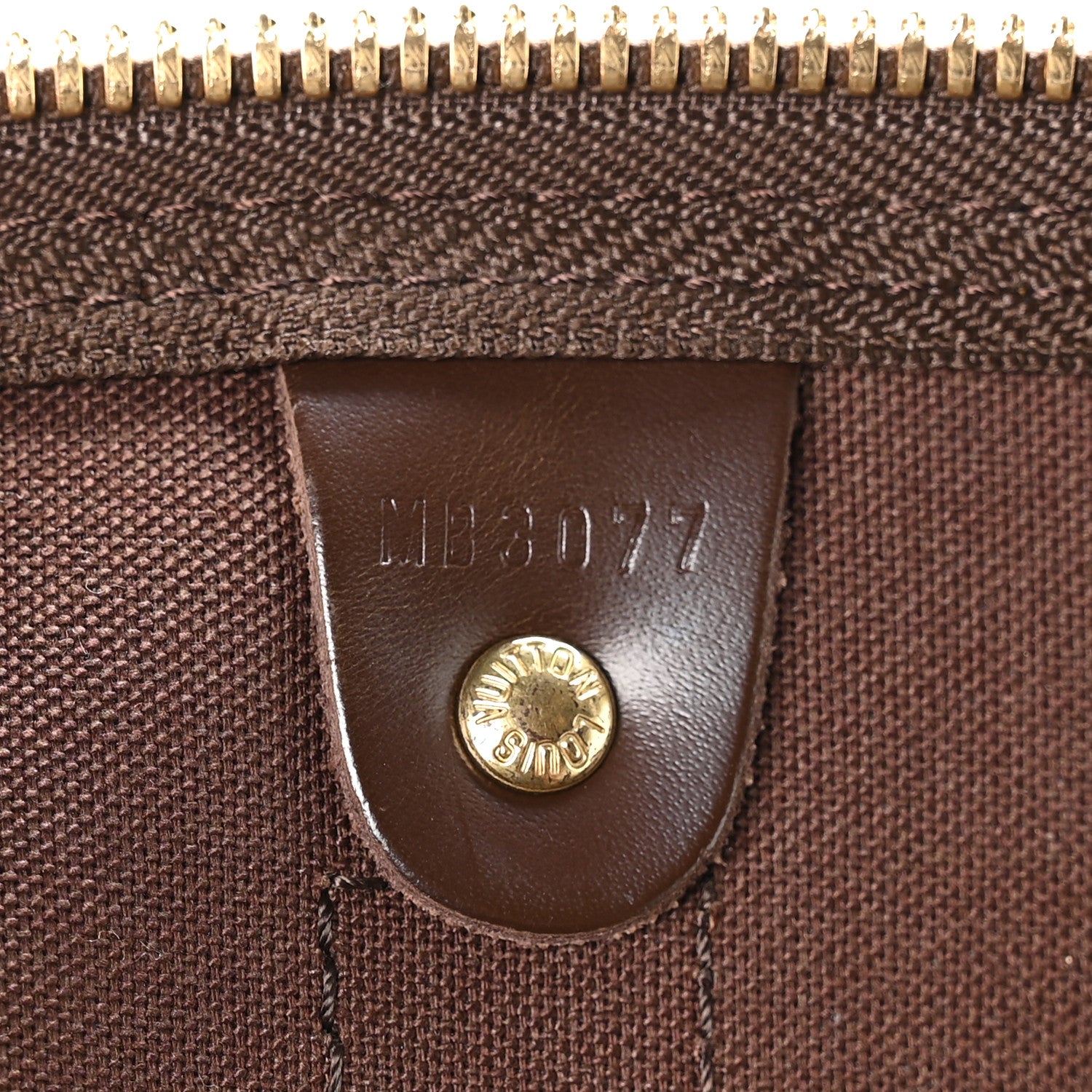 Louis Vuitton Damier Ebene Keepall Bandouliere 55 6 of 9