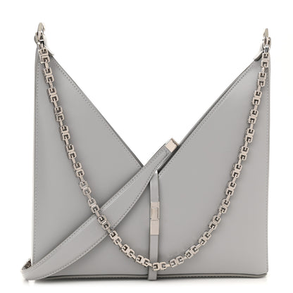 Givenchy Box Calfskin Small Cut Out Shoulder Bag Cloud Grey 1 of 8