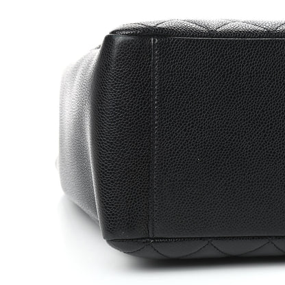 Chanel Caviar Quilted Grand Shopping Tote GST Black 8 of 9