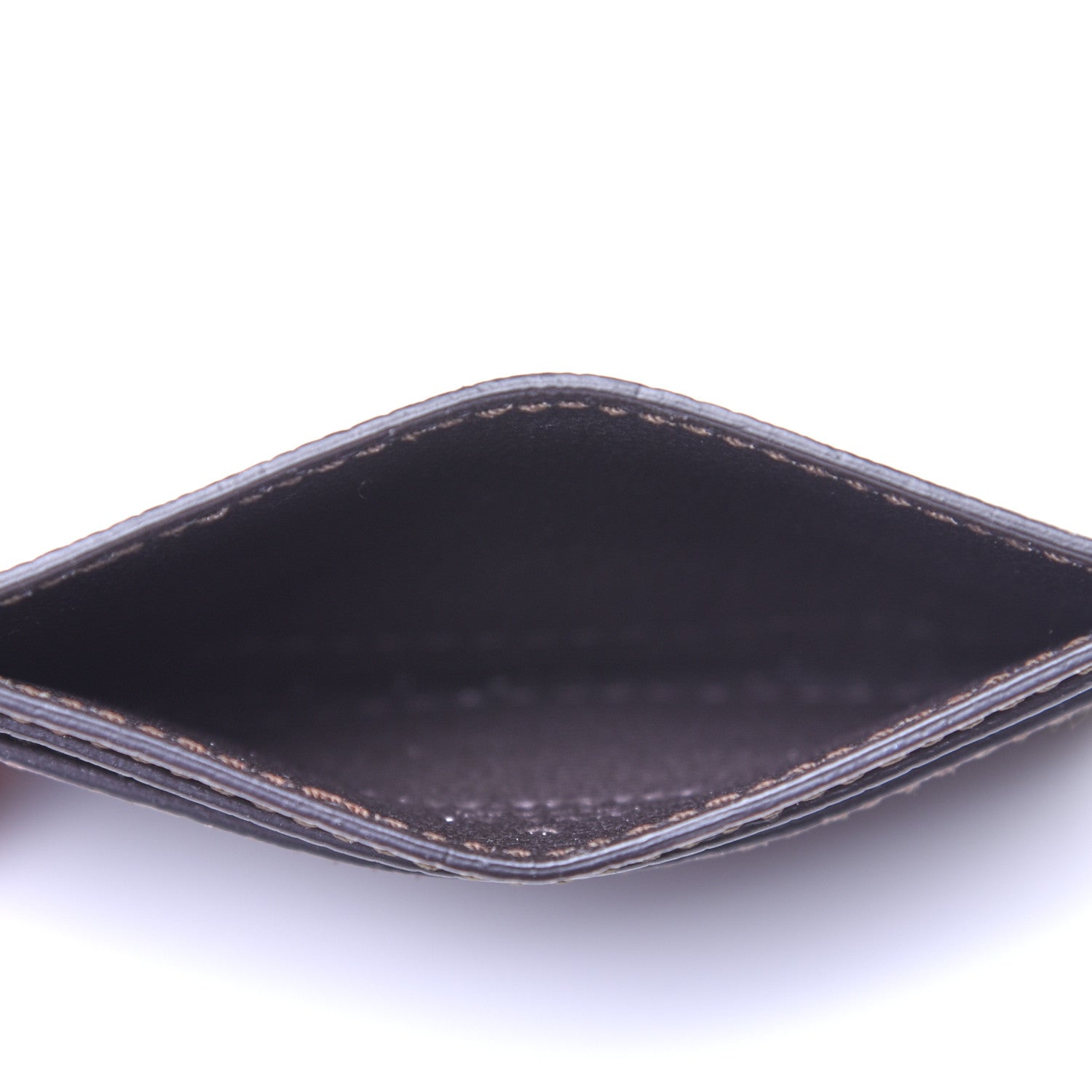Gucci GG Supreme Monogram Tian Card Holder Beige Multicolor New Acero 5 of 9