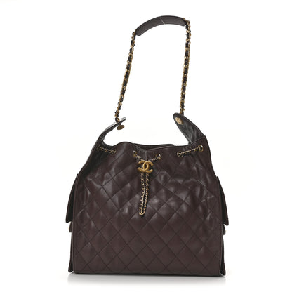 Chanel Caviar Quilted Medium Chanel 25 Handbag Dark Brown 1 of 11