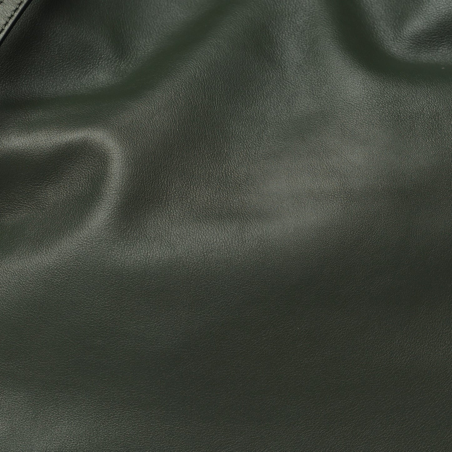 Calfskin Small Flamenco Knot Bag Avocado Green