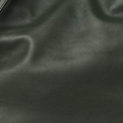 Loewe Calfskin Small Flamenco Knot Bag Avocado Green 8 of 10