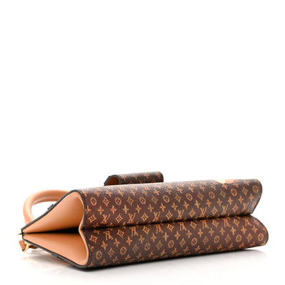 Louis Vuitton Calfskin Transformed Monogram Time Trunk Crown Frame Bag 4 of 12