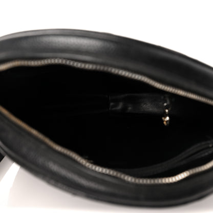 Chanel Caviar Quilted Round Shoulder Bag Black 4 of 15