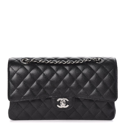 Chanel Caviar Quilted Medium Double Flap Black 1 of 10