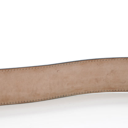 Gucci Guccissima Signature Interlocking G 40mm Belt 80 32 Black 8 of 12
