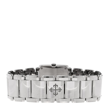 Patek Philippe Stainless Steel Diamond 25mm Twenty-4 Quartz Watch Blue 4910/1200A-001 3 of 6