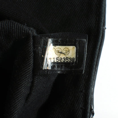 Chanel Calfskin Expandable Flap Black 8 of 9