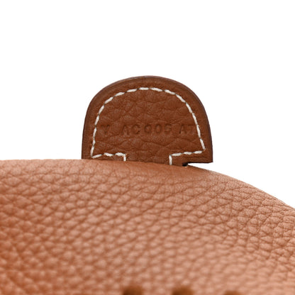Hermes Taurillon Clemence Evelyne III PM Gold 8 of 11