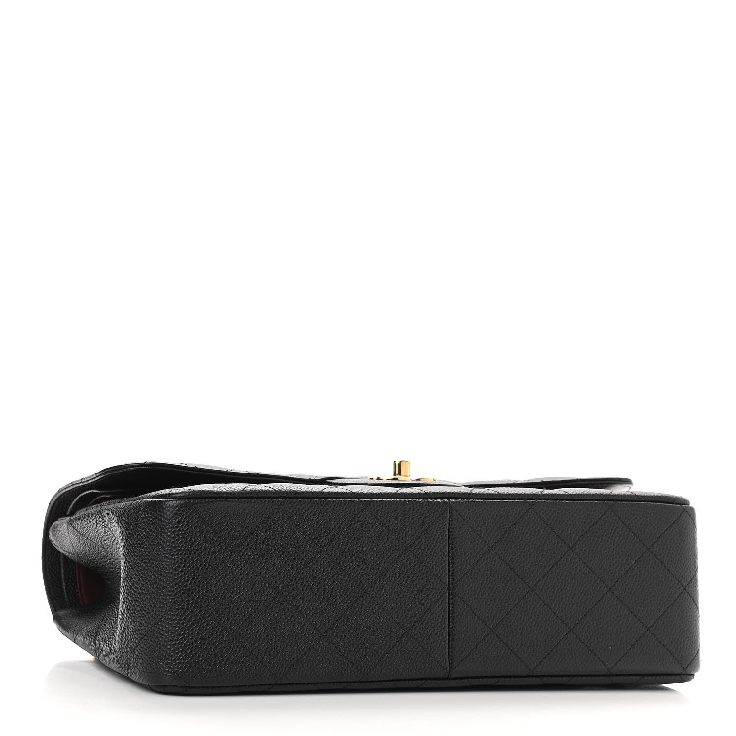 Chanel Caviar Quilted Jumbo Double Flap Black 4 of 10