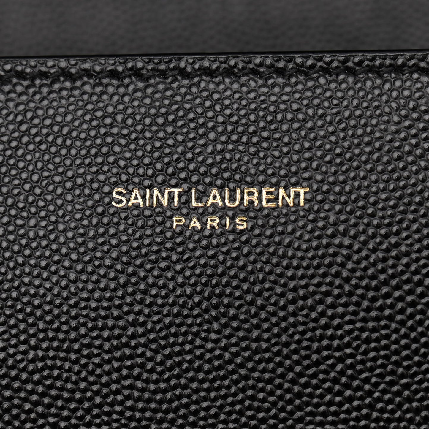 Grain de Poudre Medium Classic Monogram Cassandra Top Handle Black Rouge Legion