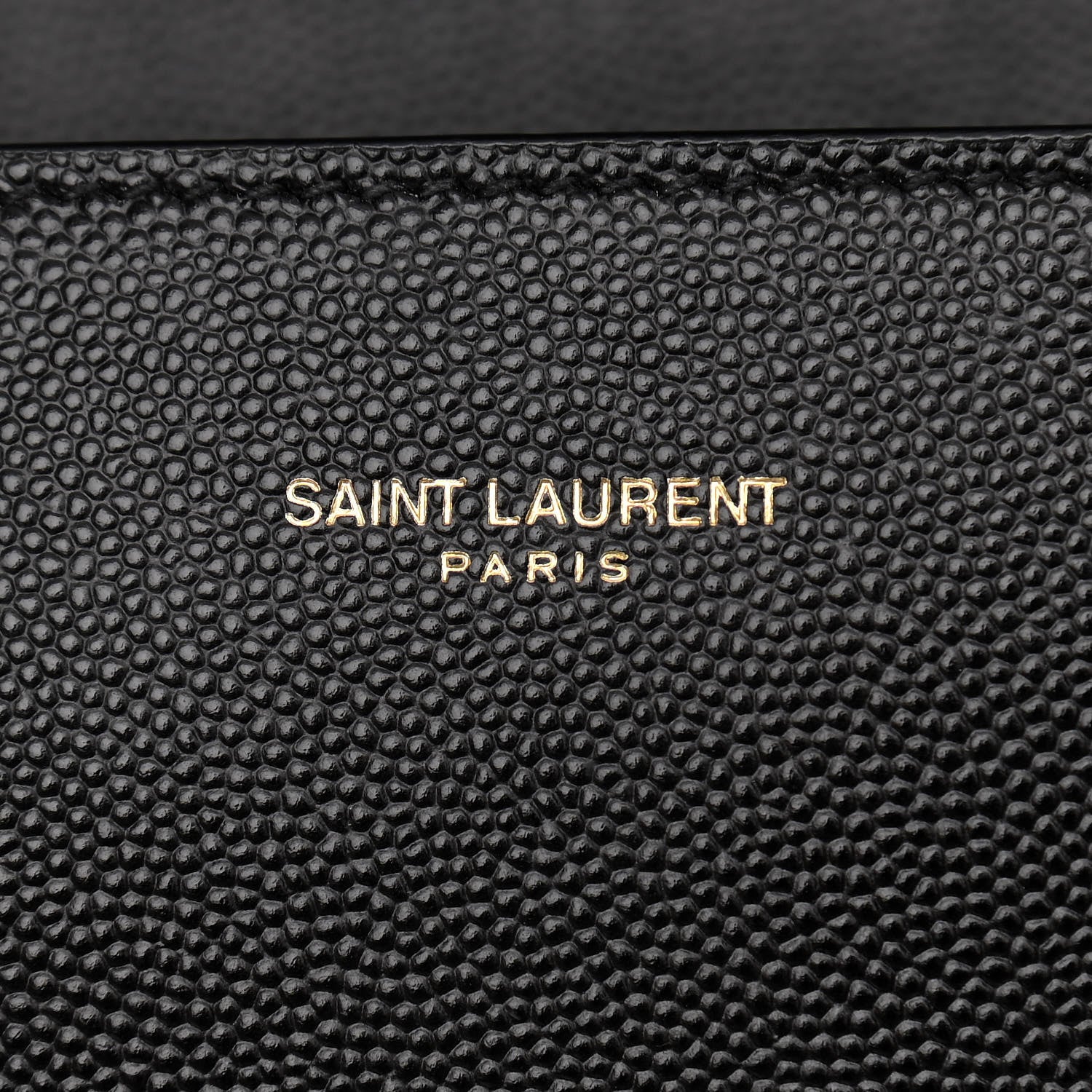 Saint Laurent Grain de Poudre Medium Classic Monogram Cassandra Top Handle Black Rouge Legion 6 of 10