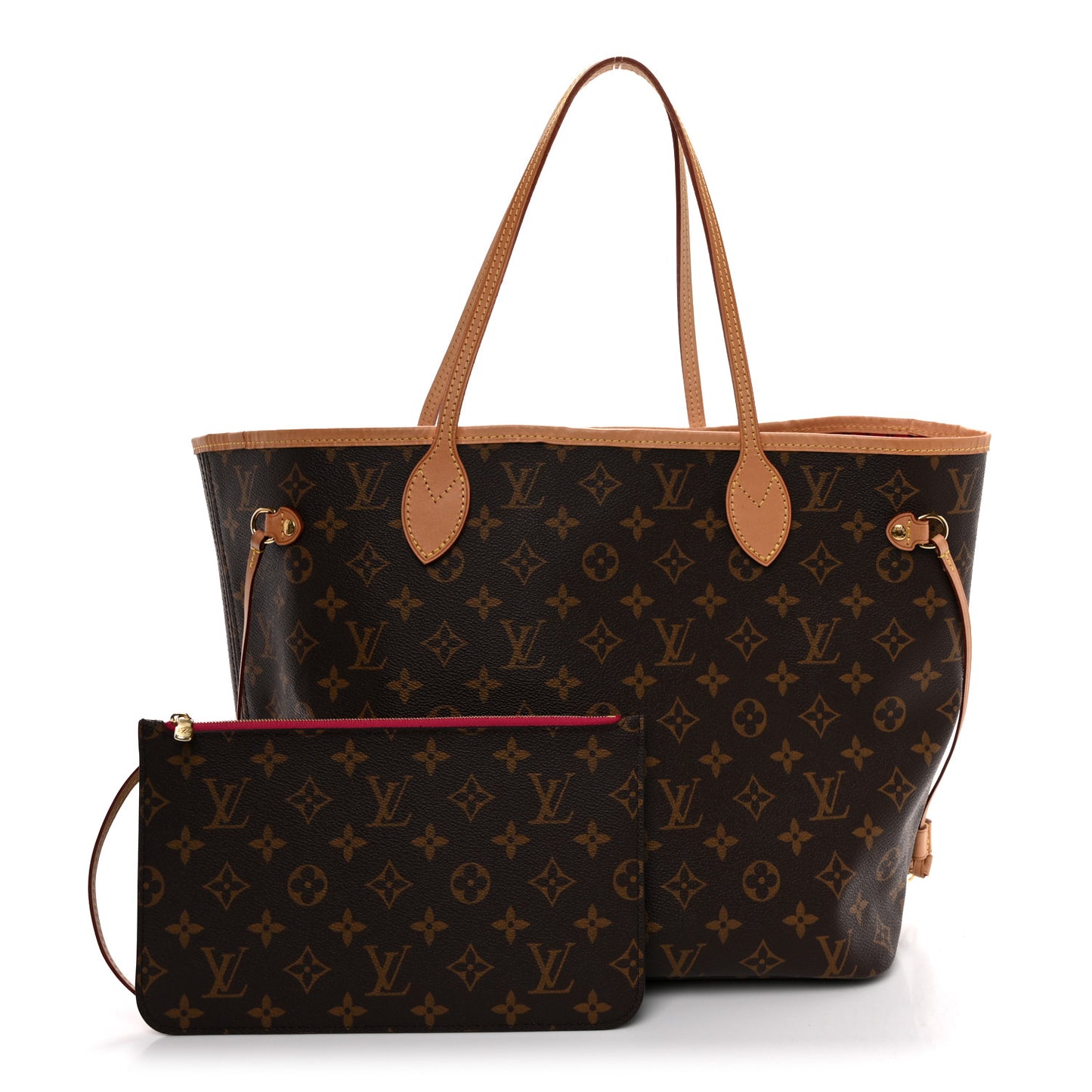 Monogram Neo Neverfull MM Fuchsia