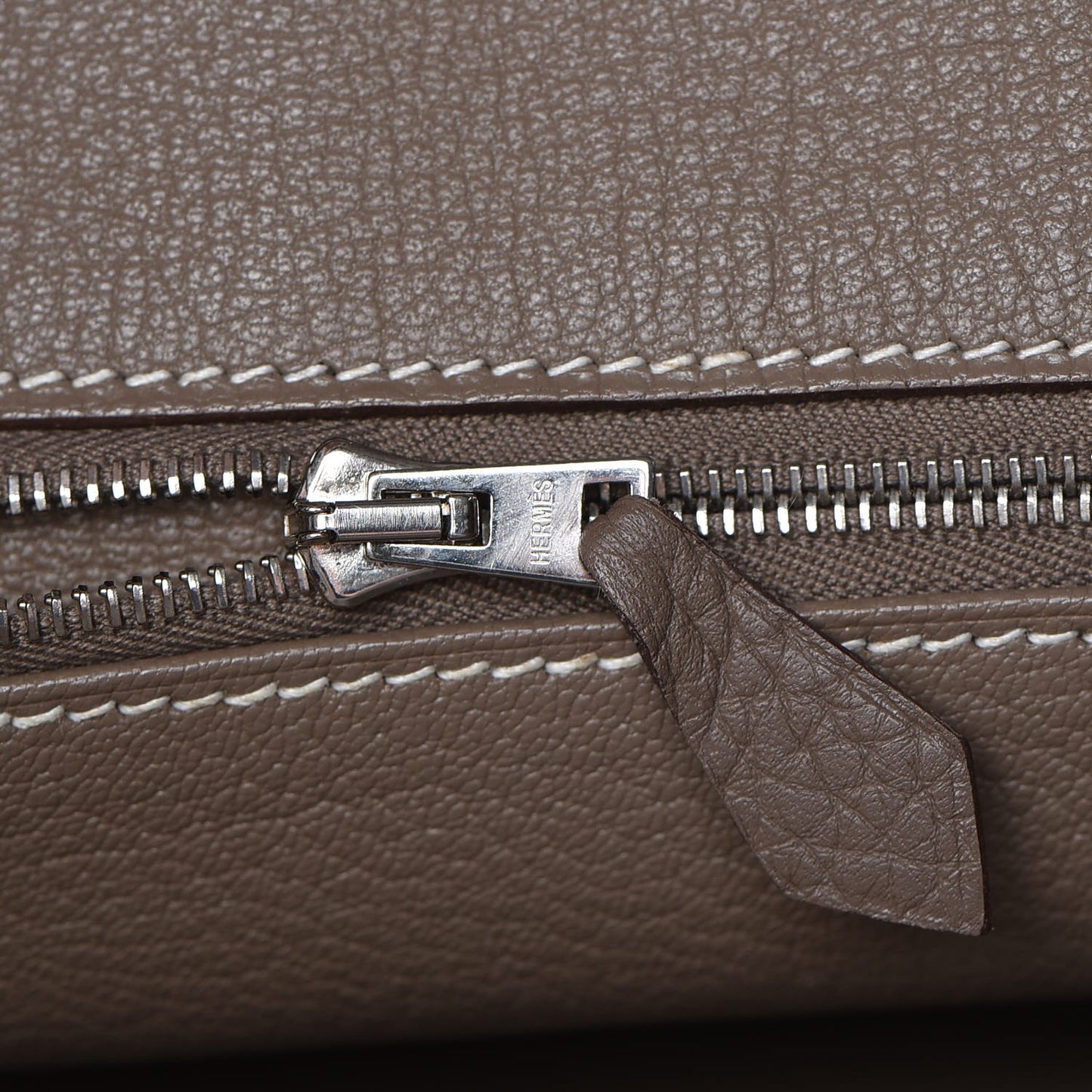Taurillon Clemence JPG Shoulder Birkin II 42 Etoupe