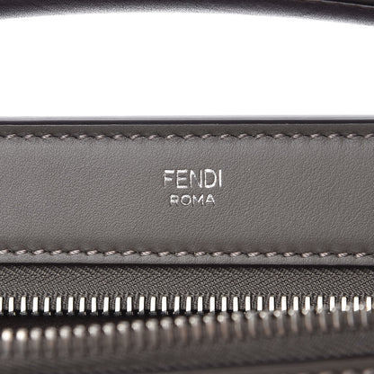 Fendi Vitello Baltico Dolce Elaphe DotCom Satchel Carbone Ramar Multicolor 8 of 11